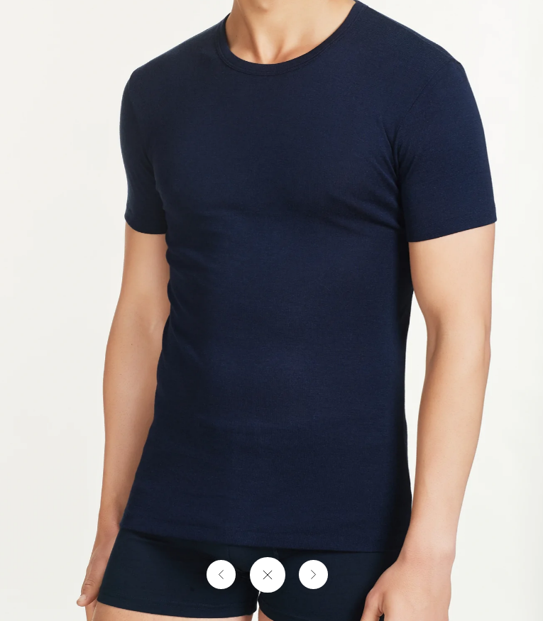 Ragno Wool Silk short sleeve T shirt Paola Fiorini