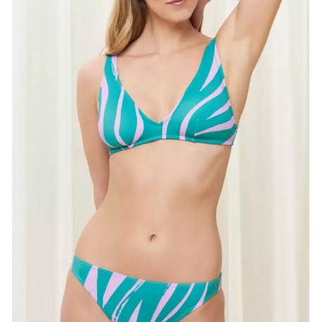 Triumph Costume Bikini triangolo fisso coppa C removibile slip brasiliano
