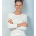 Medima® Maglietta termica Maglia donna manica lunga Angora 20