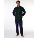 Lovable Men warm winter pajamas zip jumpsuit