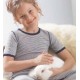 Medima Bambino/a Maglia canottiera intima mezza manica unisex angora cotone