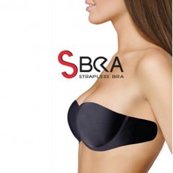 Bylabel Invisible Self adhesive Strapless bra