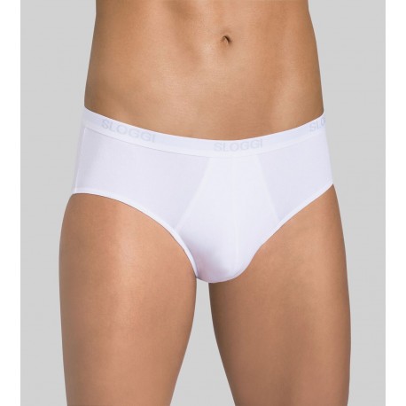Sloggi Midi Confezione 6 Slip uomo Cotone mutande elastiche