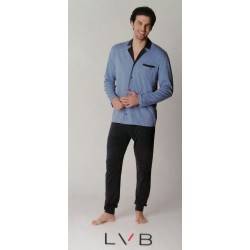 Lovable Man Long pajamas with buttons 100% Cotton