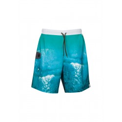 Wavebreaker Uomo Boxer mare costume da bagno con tasche e retina