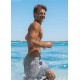 Wavebreaker Uomo Boxer mare costume da bagno con tasche e retina