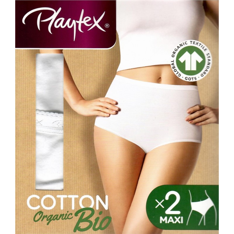 Playtex 2 pack organic bio cotton maxi brief Paola Fiorini