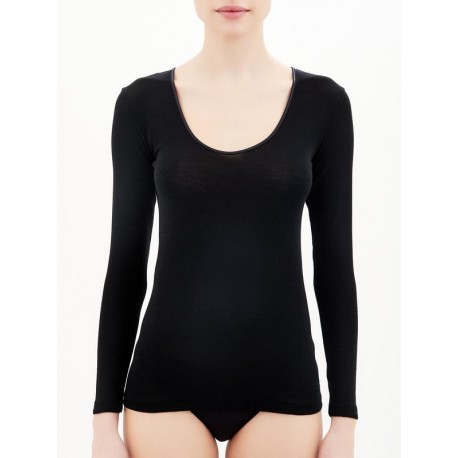 Ragno Woman long sleeve Wool Silk