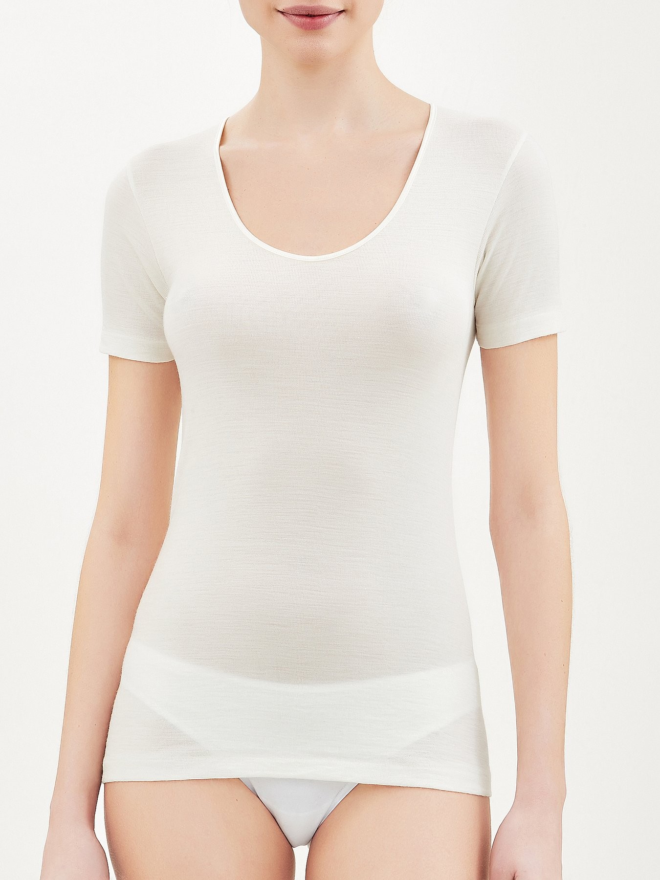 3 Maglie donna MBV a manica corta in lana e seta con profili in raso art 91403