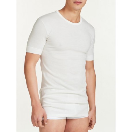 Ragno Uomo Maglia intima manica corta Lana Cotone